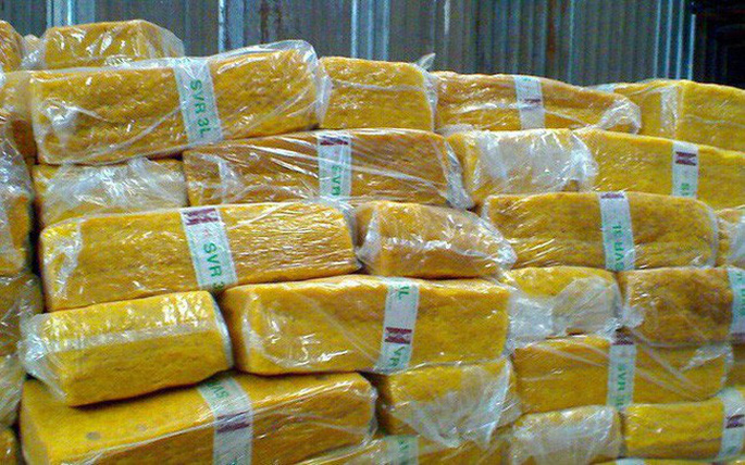 Xuất khẩu cao su tháng 11 tăng 15,8% so với cùng kỳ